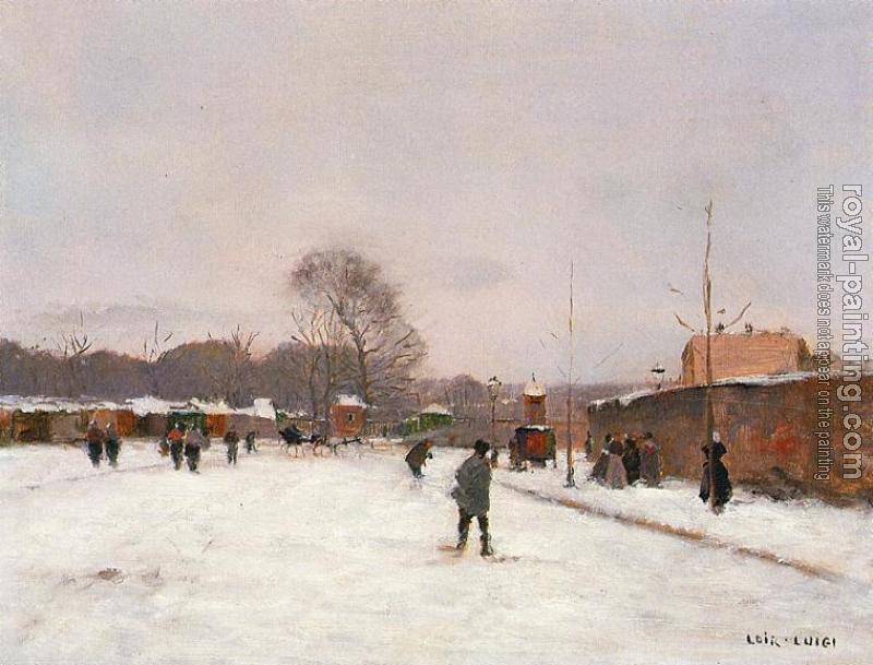 Luigi Loir : Paris in Winter